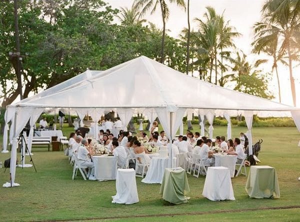 Themed Outdoor Tent Party